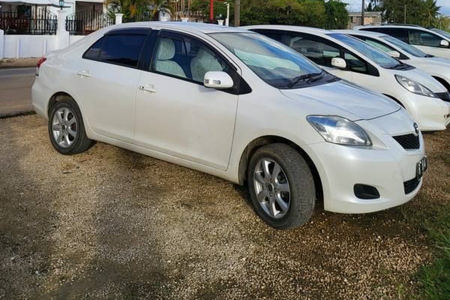 Toyota Belta sedan rental car